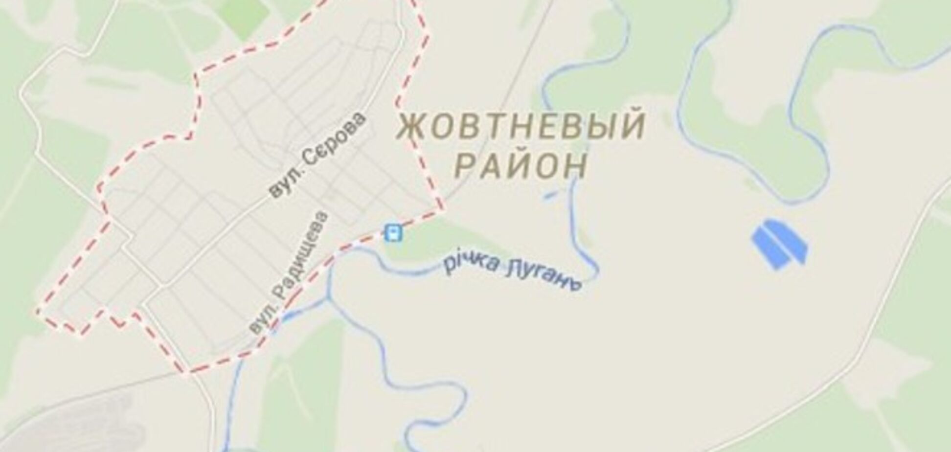 В Луганську через гранату, що розірвалася, автомобіль з бойовиками впав з моста: є вбиті