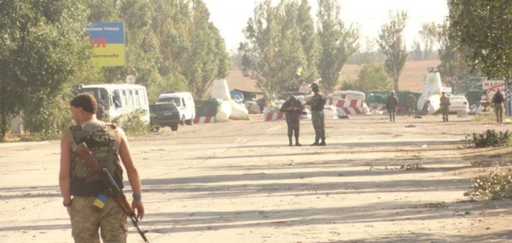 В Мариуполе начата работа по обустройству второй линии обороны