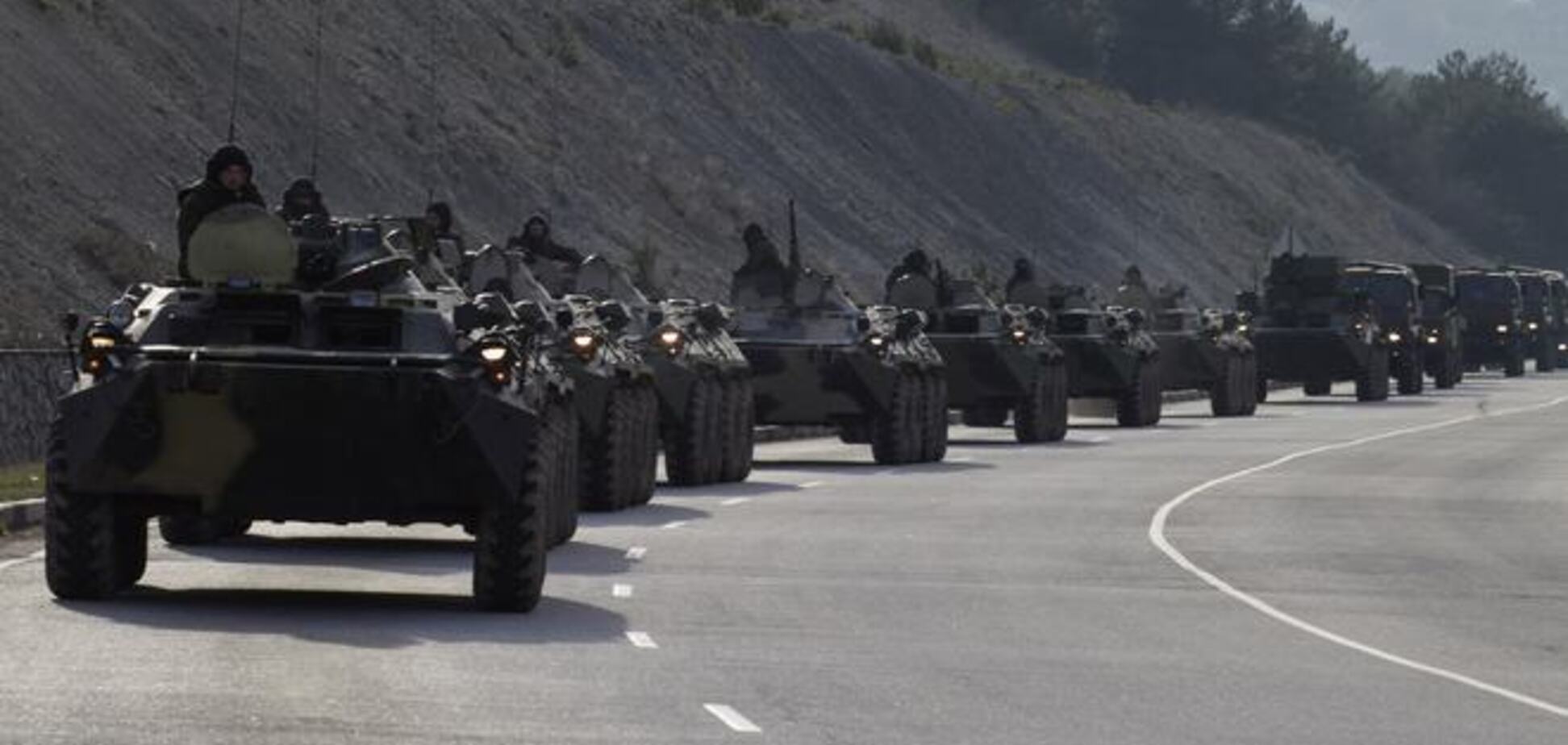 ОБСЕ зафиксировала три колонны военной техники без опознавательных знаков