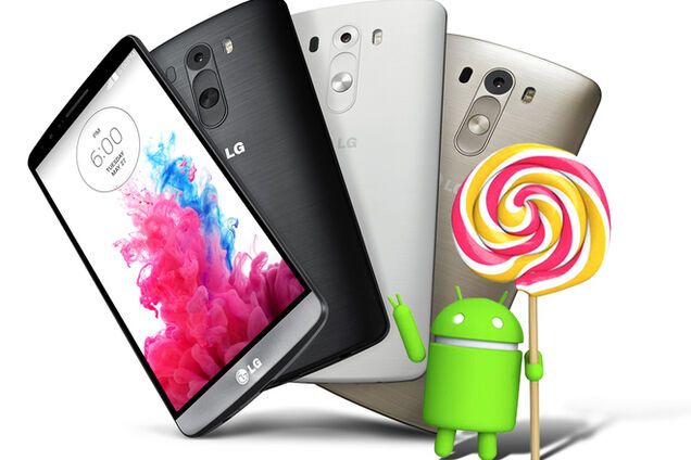 LG первой обновит свои смартфоны до Android 5.0 Lollipop