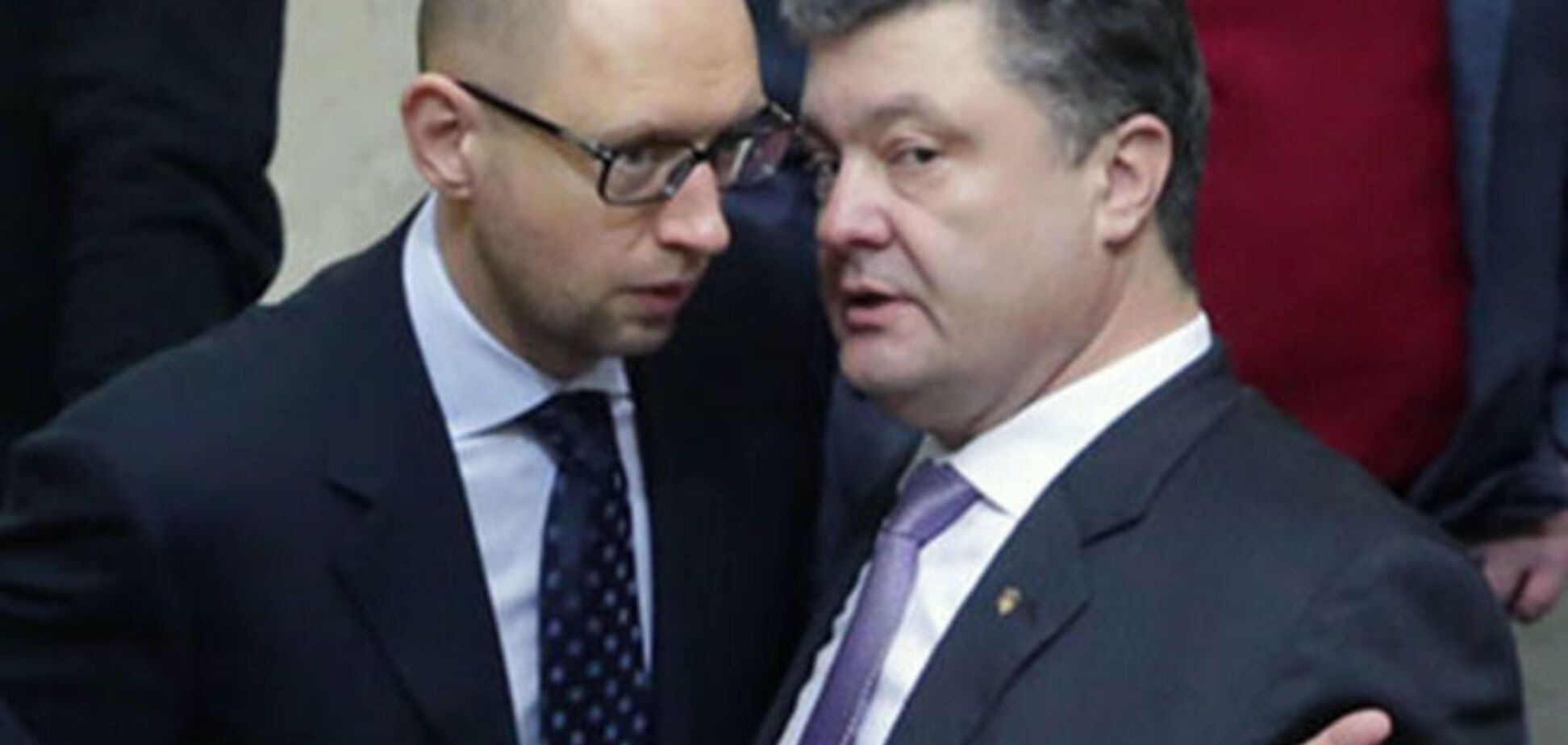 Коалиционные переговоры грозят перерасти в публичную войну Порошенко с Яценюком