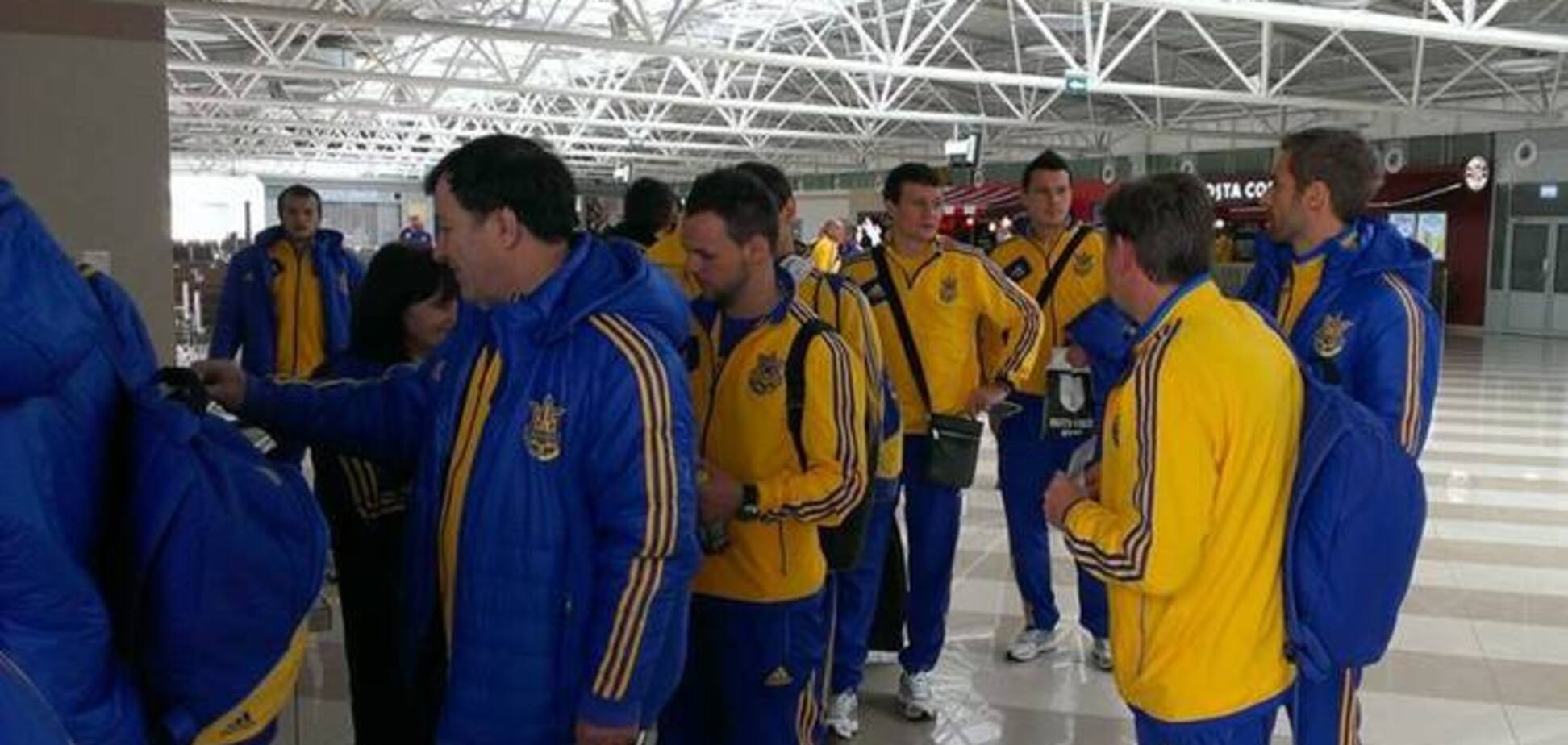 Сборная Украины отправилась покорять 'карликов'