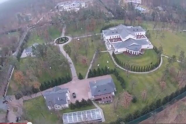 Автомайдановцы под Киевом сняли на видео пять роскошных резиденций 'кремлевской банды'