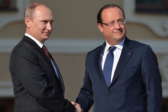 Путин почти час объяснял Олланду 'некоторые вещи': очень мало сдвигов