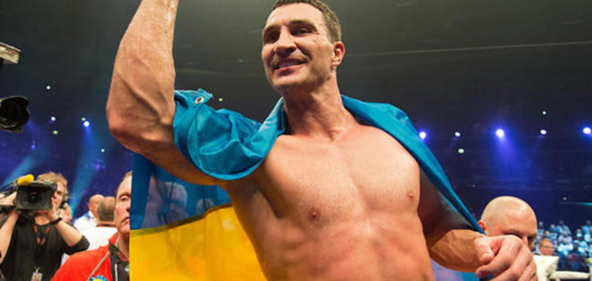 Кличко посвятил нокаут людям, которые борются за независимость Украины
