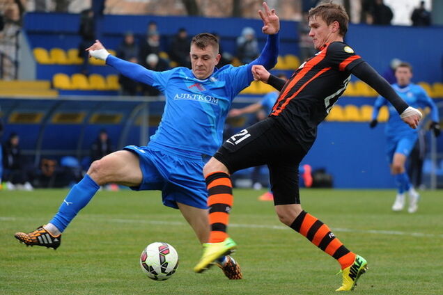 Матч 'Шахтер' - 'Олимпик' закончился дракой: видео инцидента