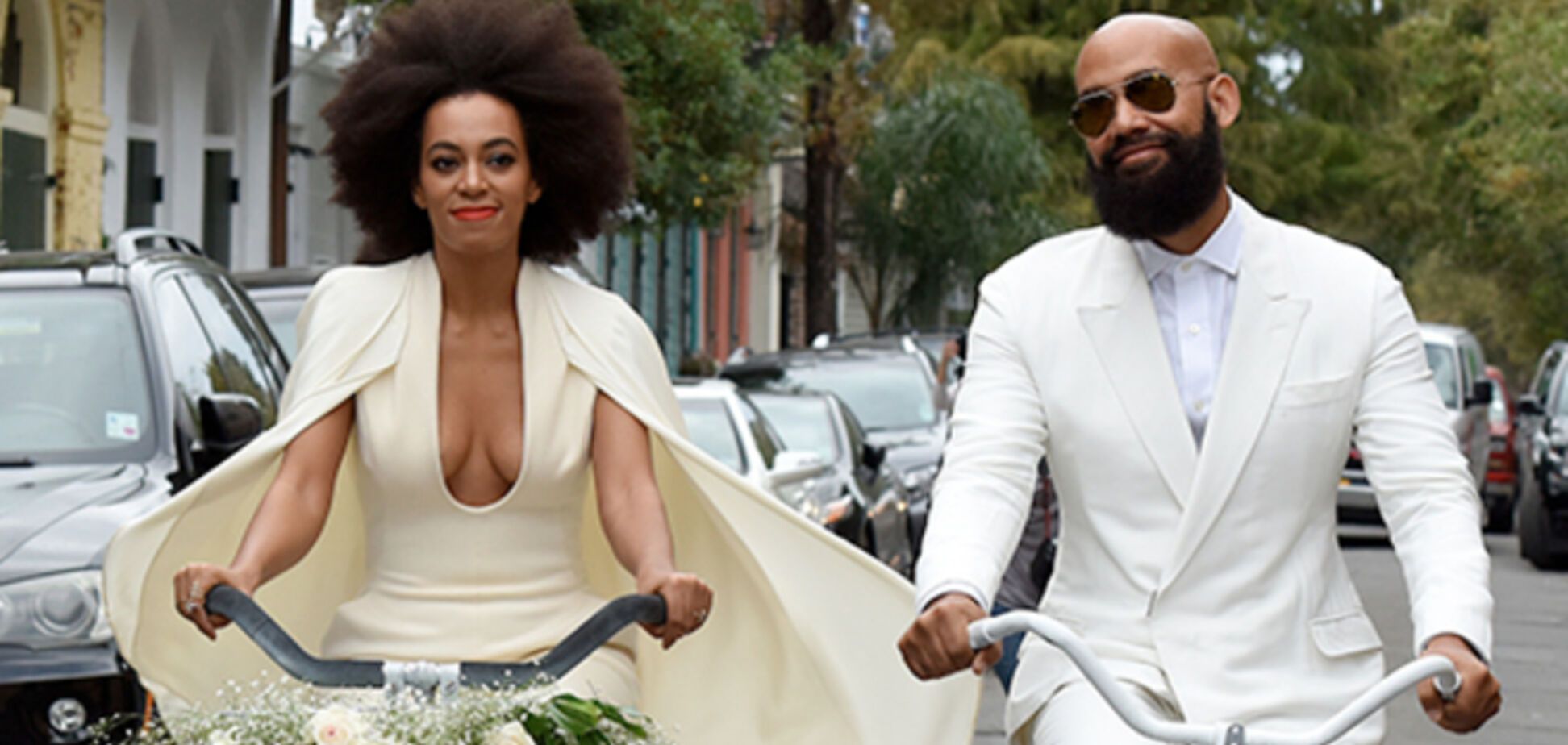 Белая свадьба: сестра Бейонсе вышла замуж за 51-летнего продюсера
