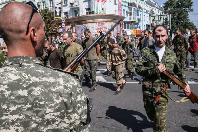 Из плена террористов в Донецке освобождено 17 украинских военных