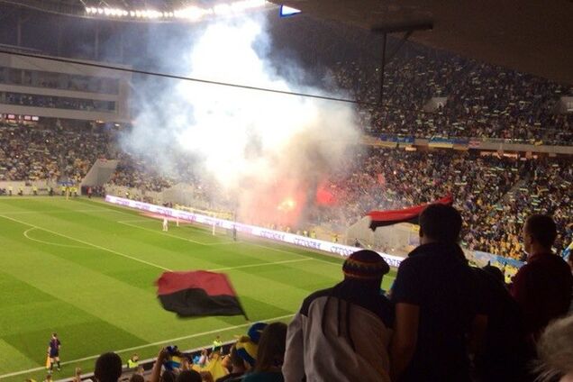 УЕФА наказал 'Арену Львов' за беспорядки на матче Украина – Македония