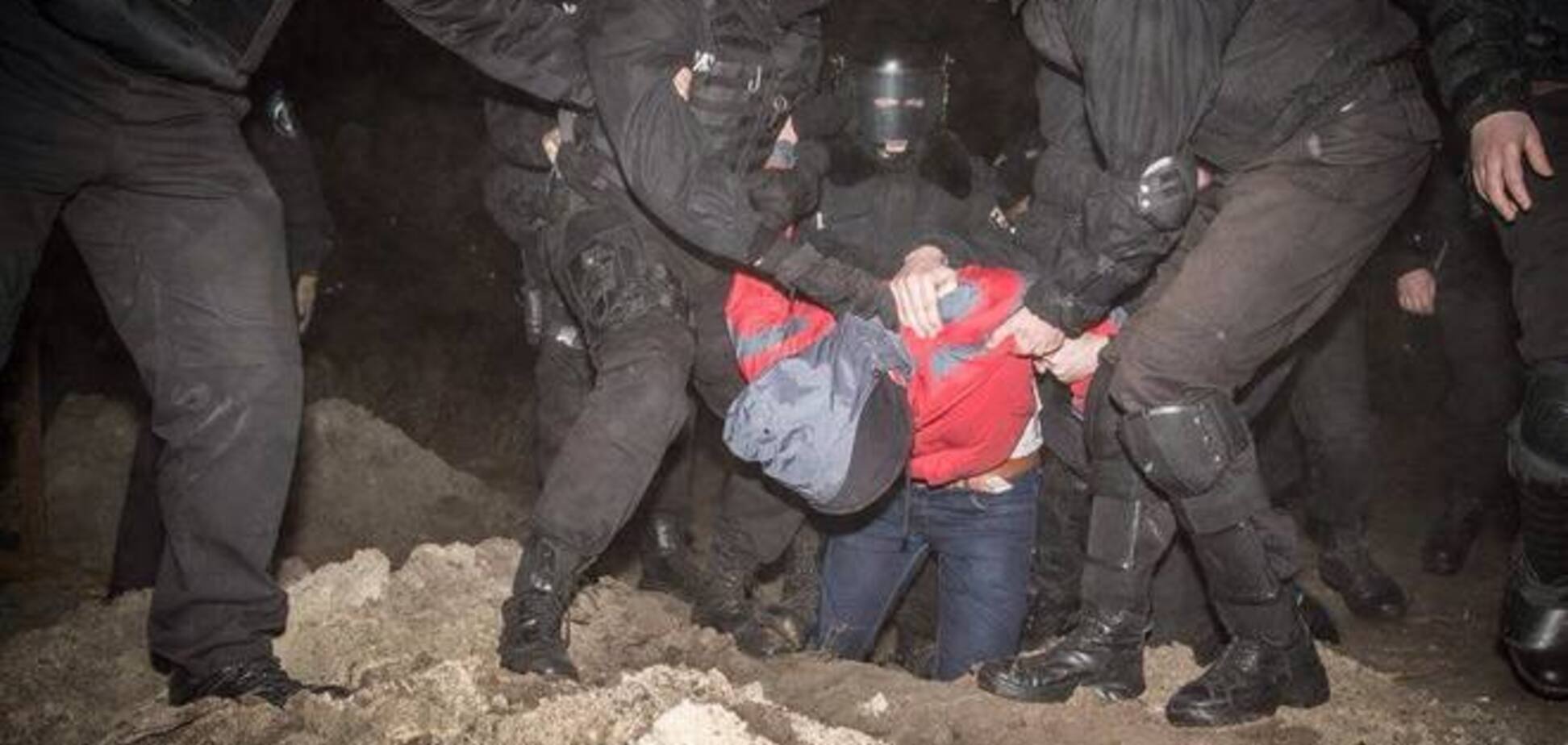 В МВД признали превышение силы милицией на киевской стройке 