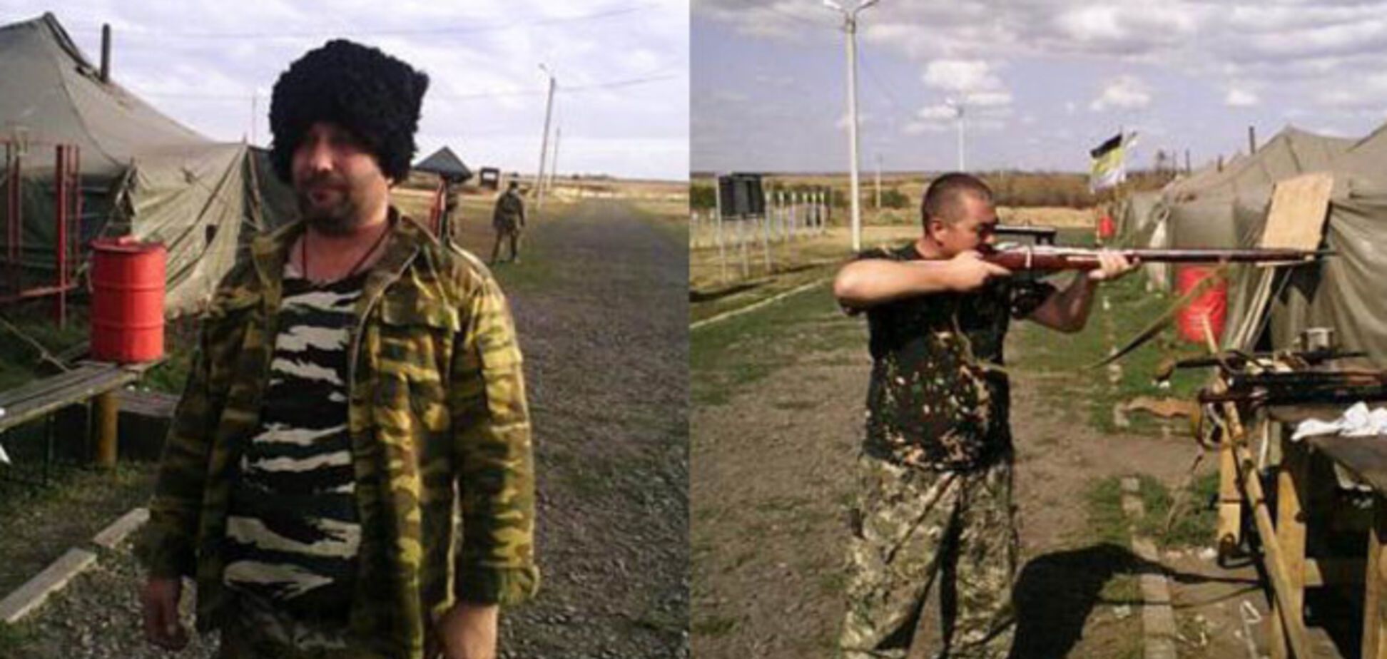 Опубліковані фото тренувального табору під Ростовом з підготовки терористів 'ДНР'