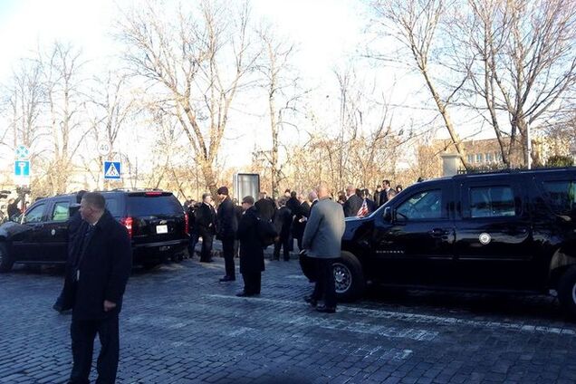 Вице-президент США посетил Майдан