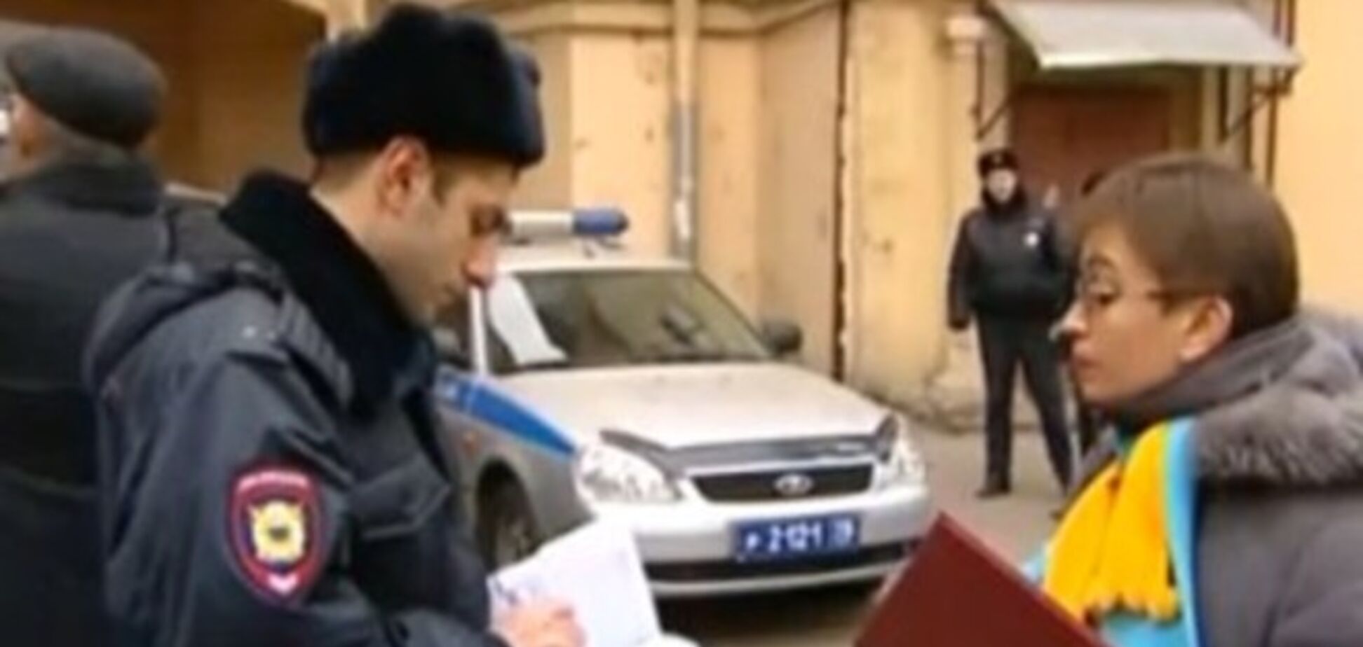 В Санкт-Петербурге прошли пикеты в честь годовщины Евромайдана