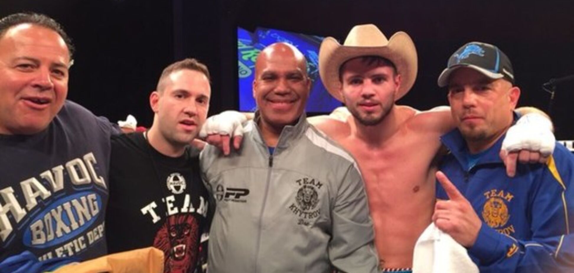 Украинский 'лев' Хитров 'выключил' американца в первом раунде