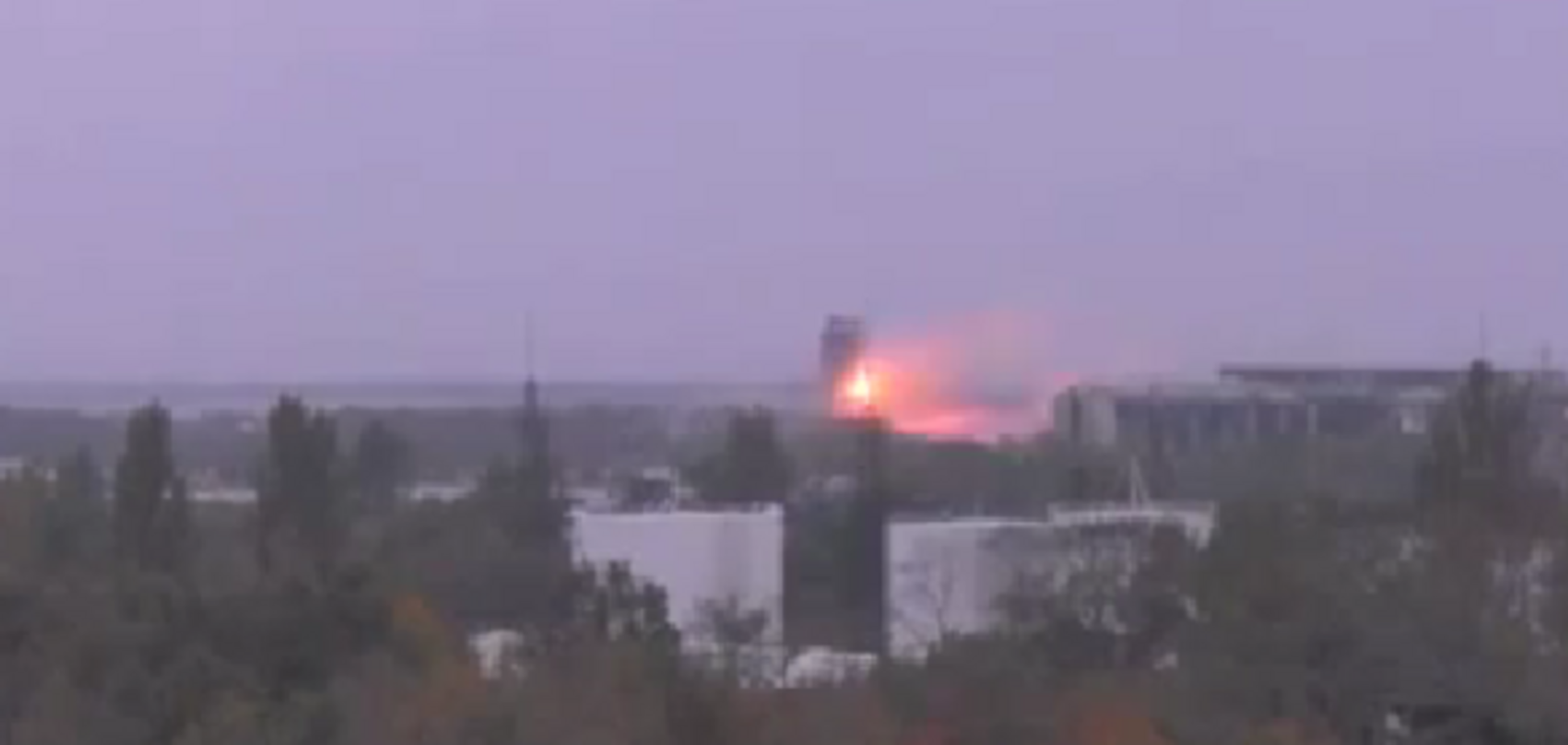 Аэропорт Донецка был массированно обстрелян российскими наемниками: опубликовано видео