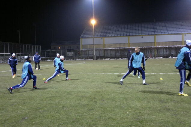 Динамо на пределе сил потренировалось перед Лигой Европы: видео