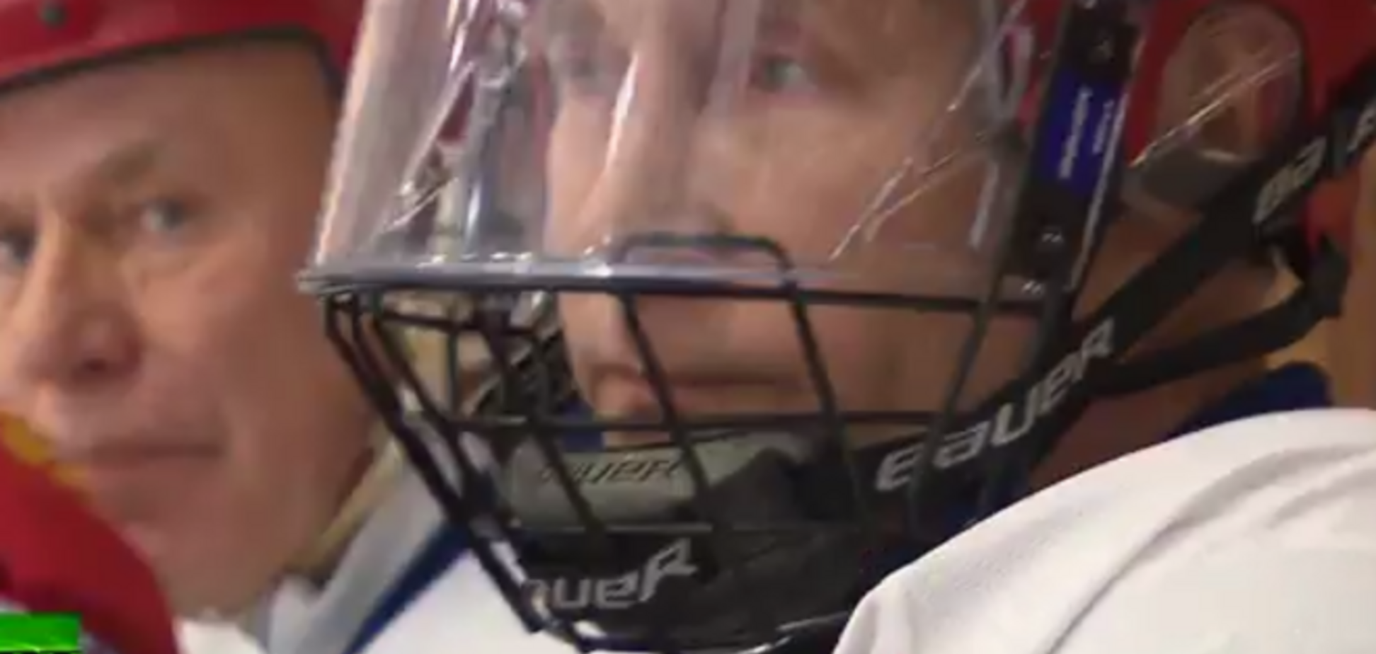 Путін зіграв з Медведєвим і Шойгу в хокей: опубліковано відео