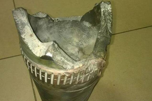 В сети показали фото ранившего бойцов АТО российского снаряда