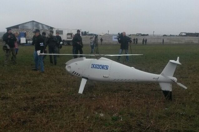 На Донбассе разбился беспилотник ОБСЕ
