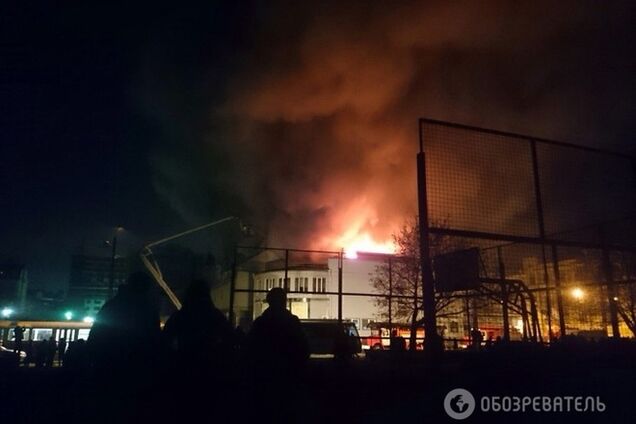 Поджигателей кинотеатра 'Жовтень' посадили под домашний арест