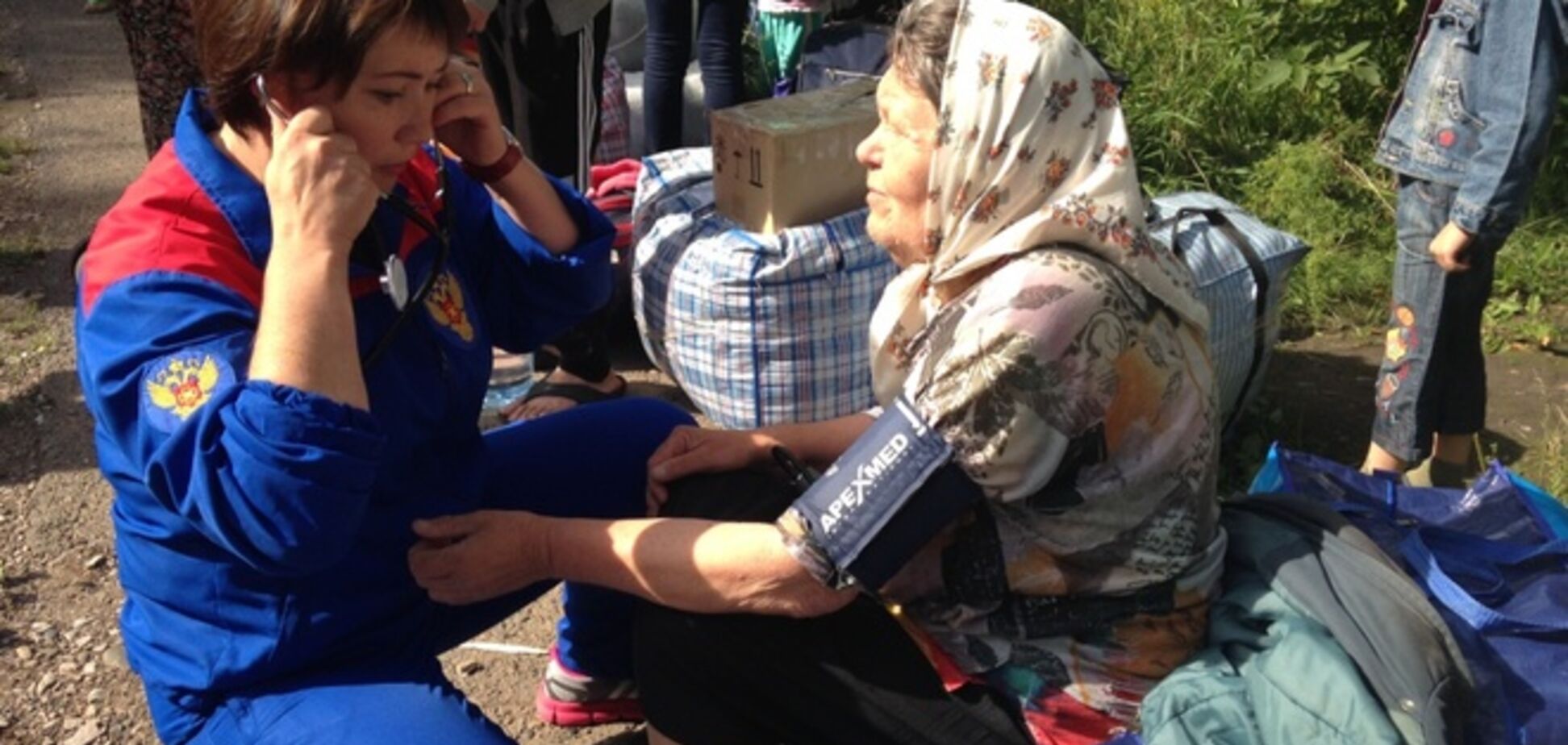 Временно переселившихся в Россию украинцев будут лечить на правах иностранцев