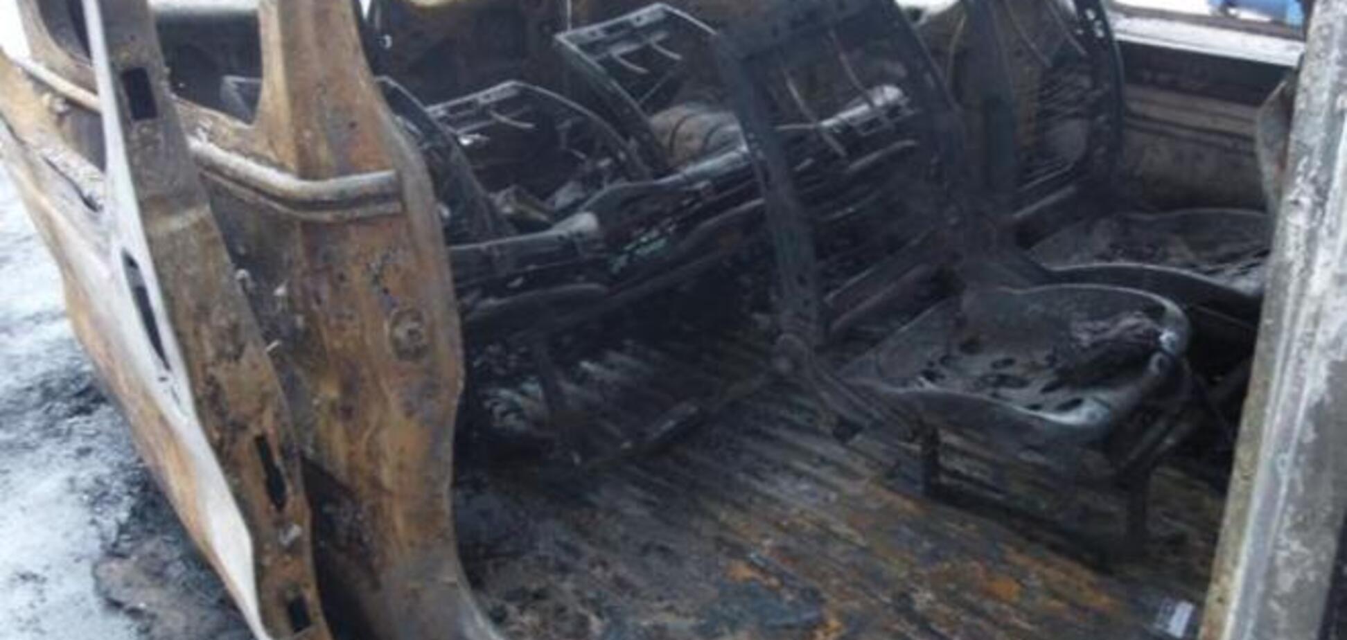 В Макеевке партизаны взорвали автобус террористов: опубликованы фото и видео