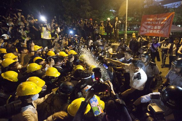 В Гонконге опять разгорелся 'Майдан': опубликованы фото