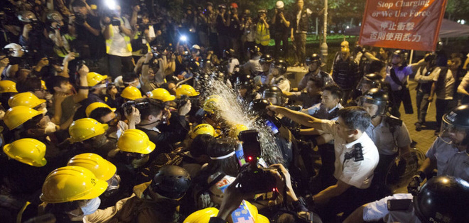 В Гонконге опять разгорелся 'Майдан': опубликованы фото