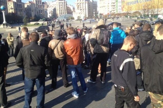Участники 'Славянского марша' не пришли на Майдан Незалежности