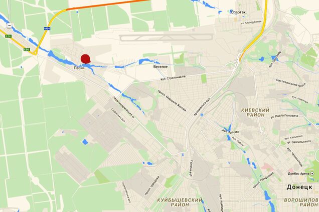 На Донетчине под Песками задержаны две шпионки