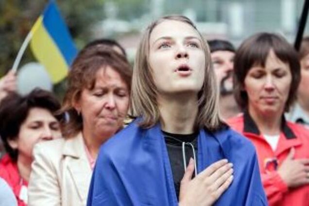 'Киборг' предложил переписать гимн Украины: 'Процвітає Україна, в ній слава і воля...'