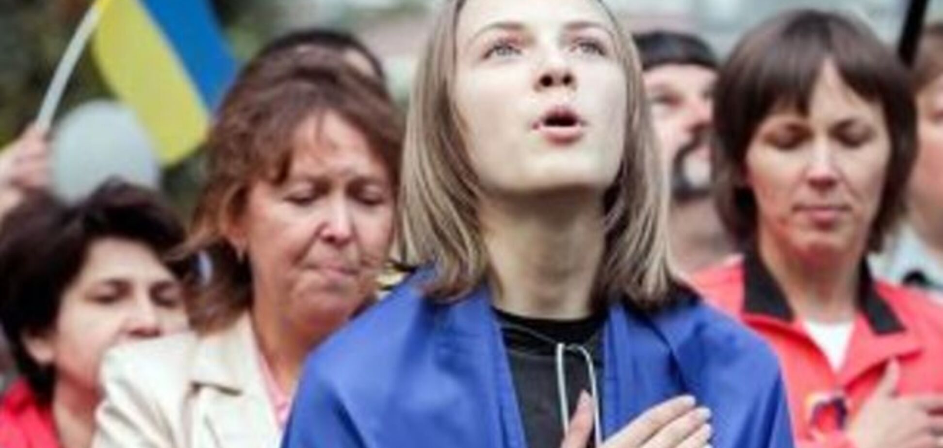 'Киборг' предложил переписать гимн Украины: 'Процвітає Україна, в ній слава і воля...'