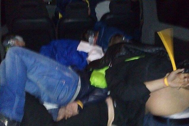 Активисты задержали восьмерых 'участников' несостоявшегося 'Екатерининского марша' в Одессе