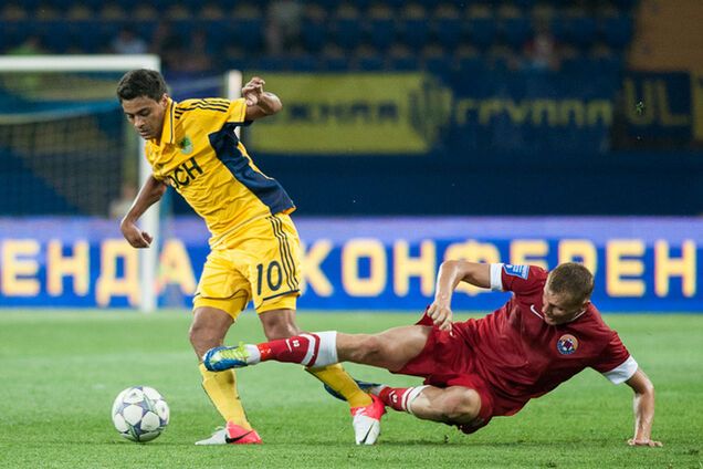 Хет-трик бразильца принес 'Металлисту' победу над 'Ильичевцем'