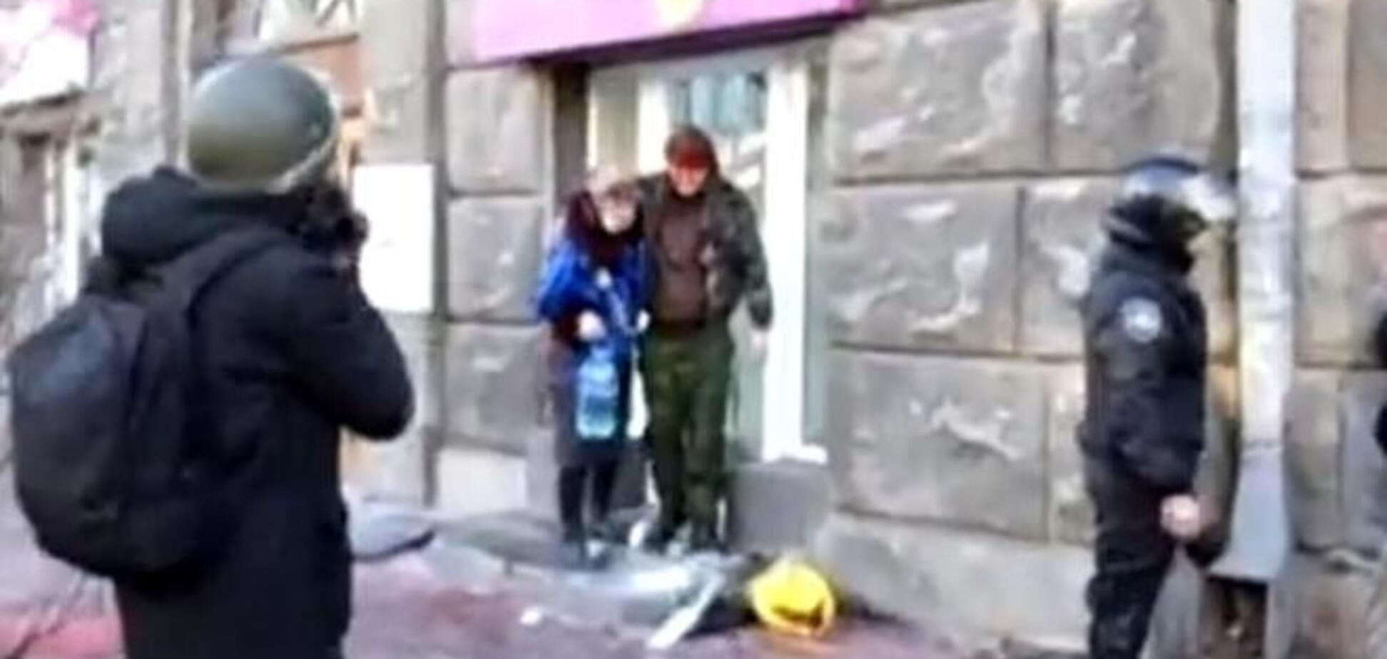 Опубліковано відео, яке знімав ВВшнік 18 лютого на Інститутській: убиті й десятки поранених