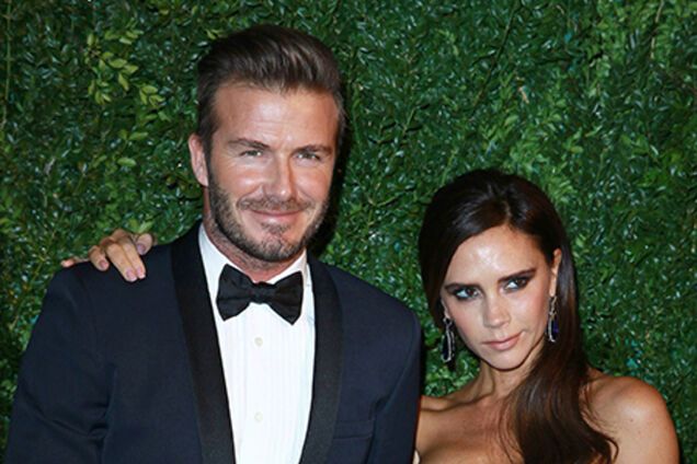 Дэвид и Виктория Бекхэм вышли в свет после аварии