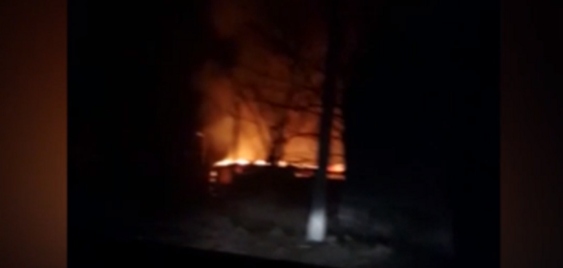 У Чечні спалили будинок сім'ї керівника ополченців, що увійшли до Грозного