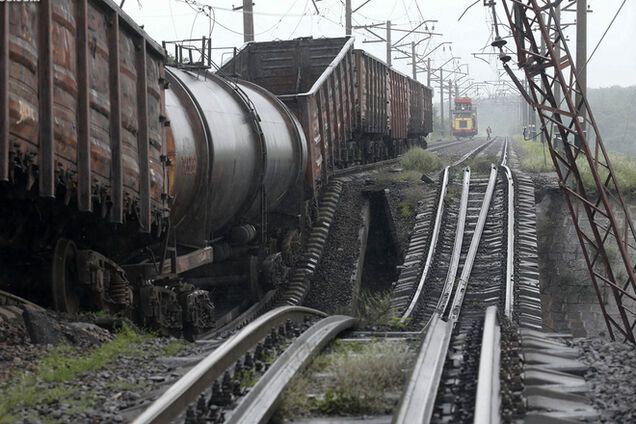 Террористы взорвали ж/д мост на Донетчине