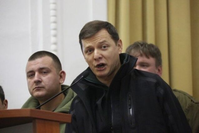 Скандал на сессии Запорожского горсовета: Син послал Ляшко на три буквы и остался мэром