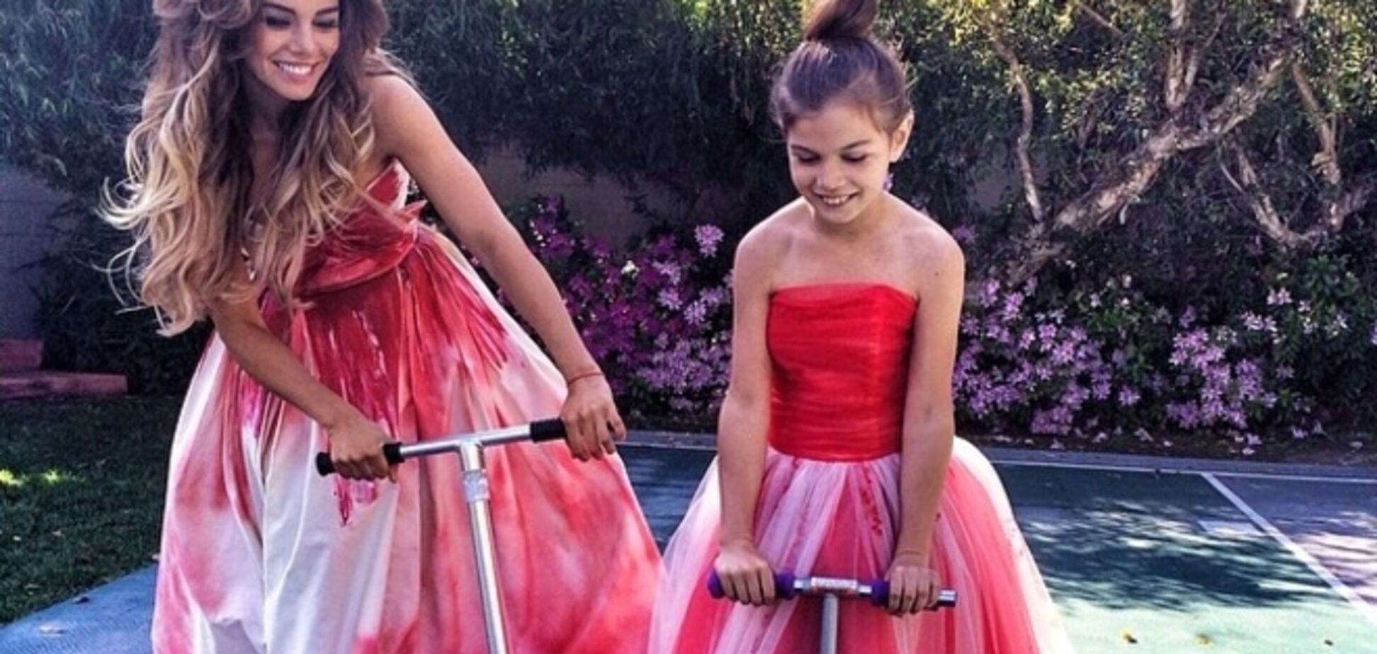 Анна Седокова празднует юбилей старшей дочери