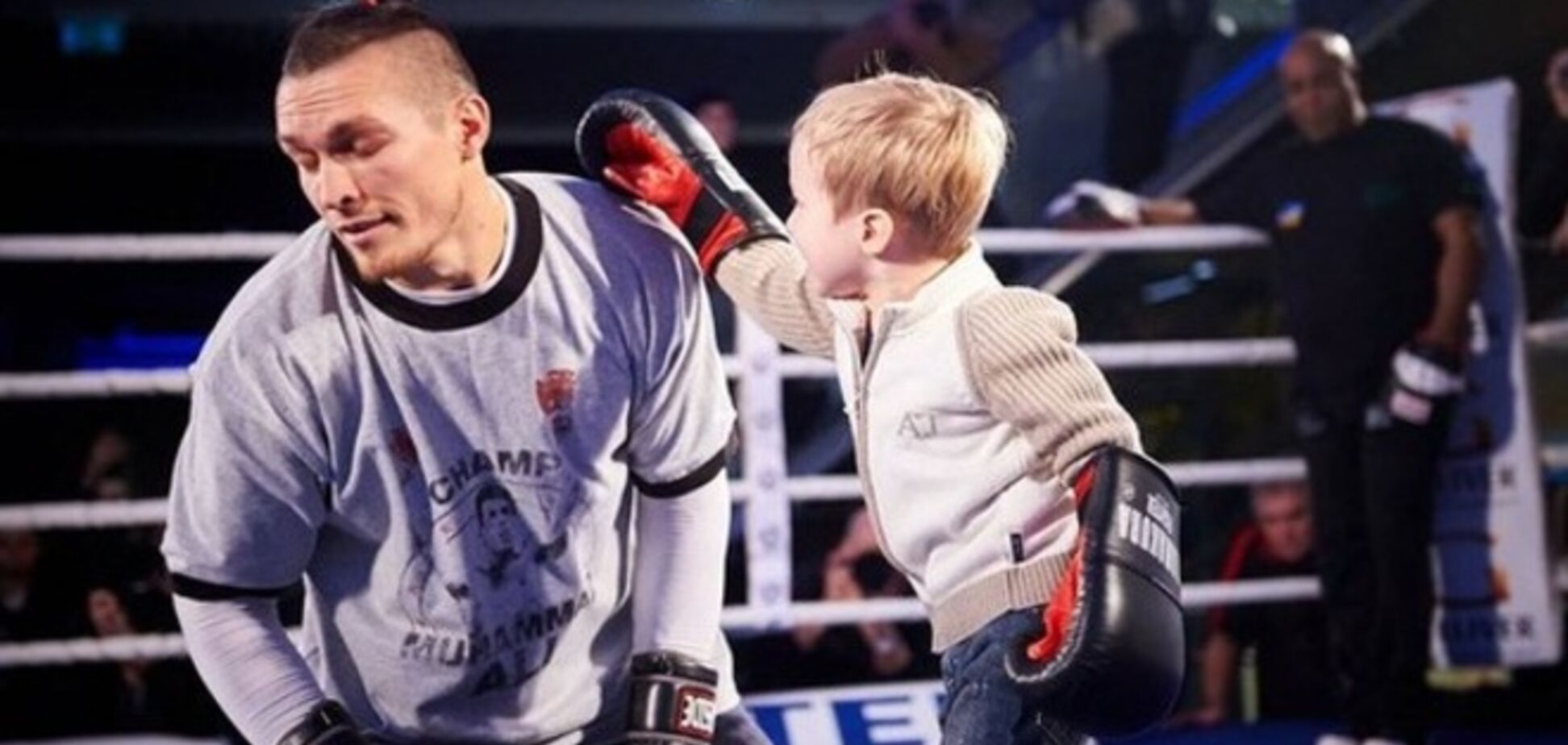 Усика 'нокаутировал' 5-летний ребенок