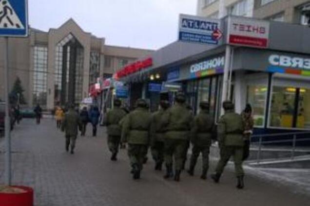 'Зеленые человечки' появились и в Беларуси