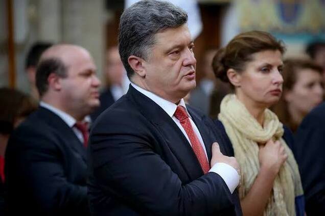 Порошенко помолился за Украину в соборе Мельбурна: опубликованы фото