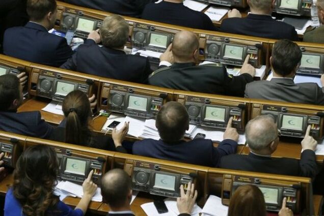 Список коаліціантів, які не голосували за програму дій Кабміну