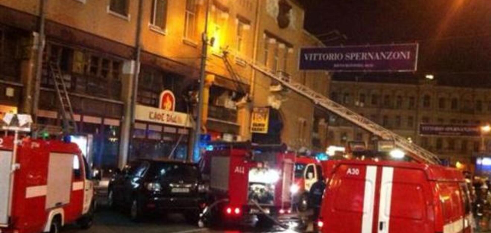 Пожар на Бессарабском рынке в Киеве возник из-за окурка