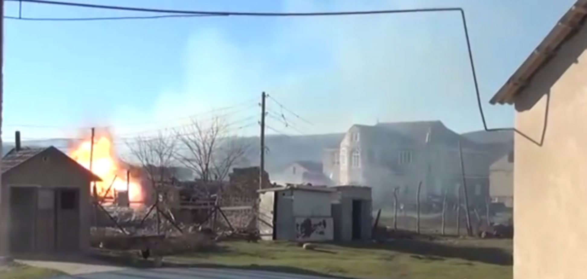 Во время карательной операции в Дагестане взорван дом с его хозяином и ополченцами: опубликовано видео