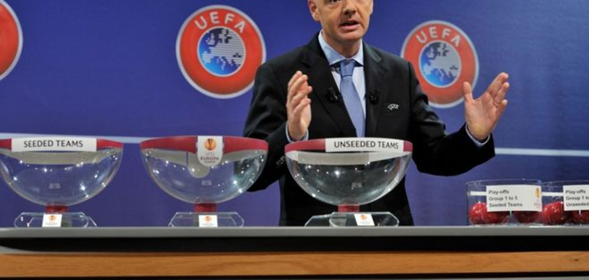УЕФА разведет Украину и Россию на жеребьевке Лиги Европы