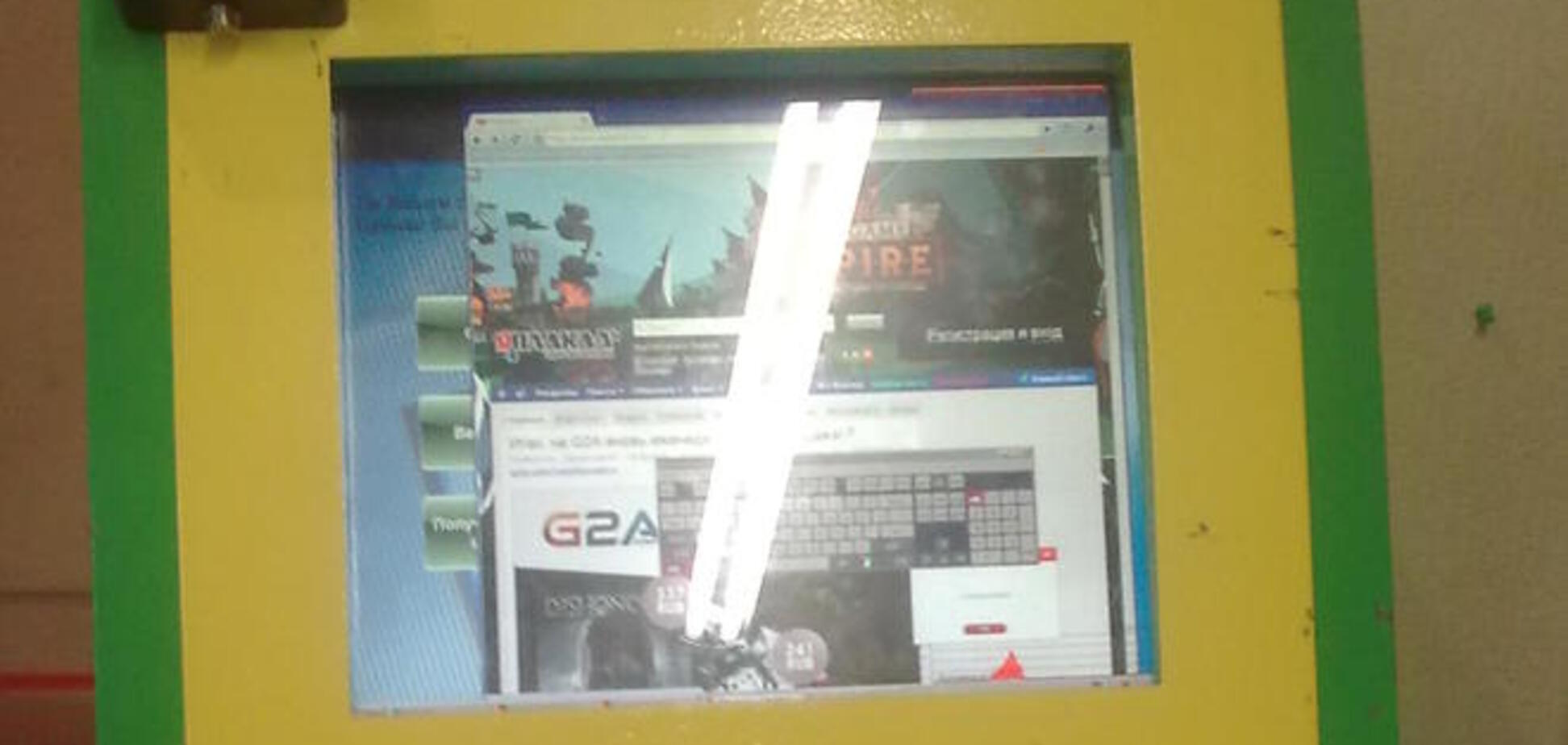 В киевском метро в открытую развернули казино