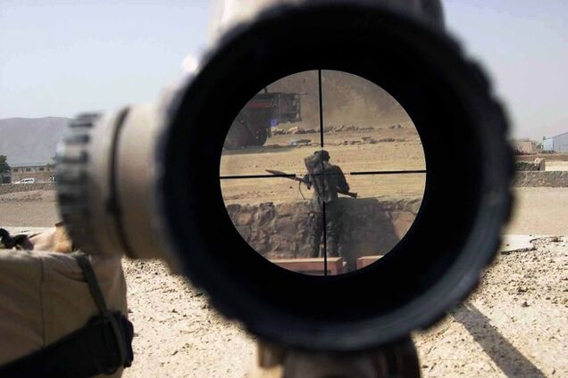 Снайпер террористов стрелял по воинам АТО из монастыря