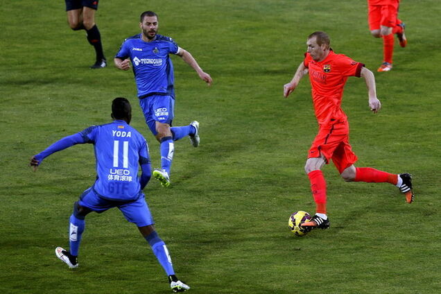 'Барселона' сенсационно потеряла очки в чемпионате Испании